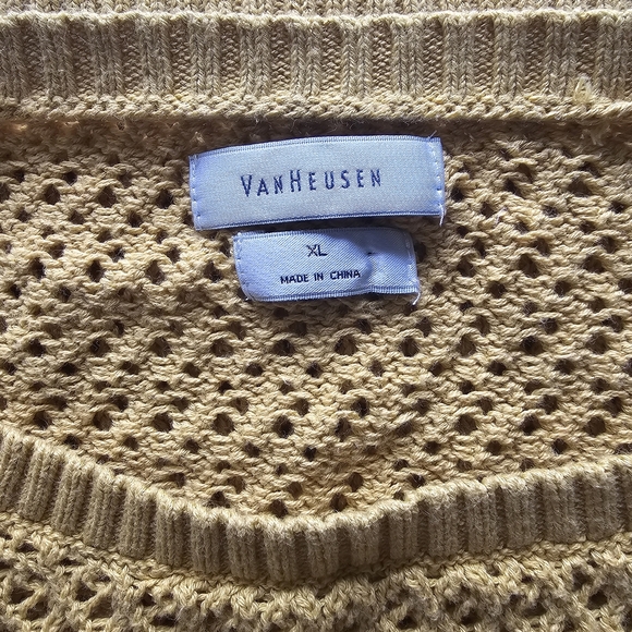 Van Heusen Loose Knit Crewneck Sweater Womens XL - Picture 2 of 11